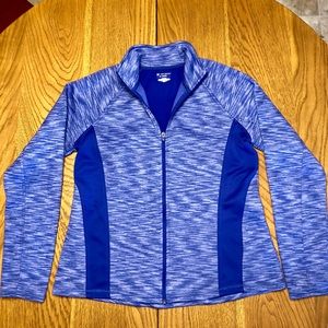 Zip-up athletic sweatshirt jacket by Tek Gear XL